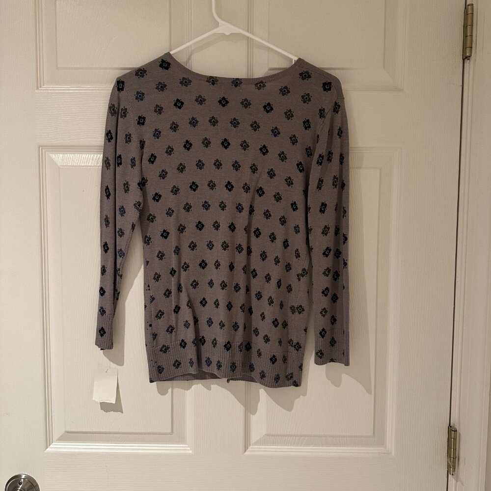 Nordstrom Rack Cardigan Gray Pattern - Picture 6 of 7